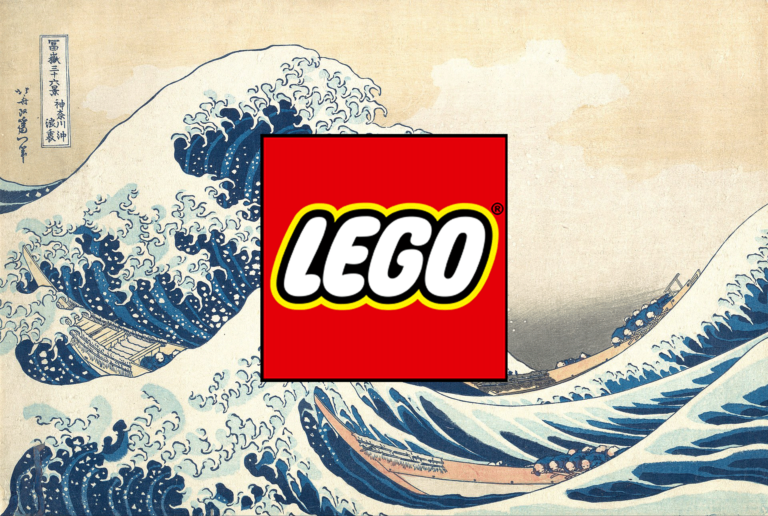 The Great Wave - LEGO logo